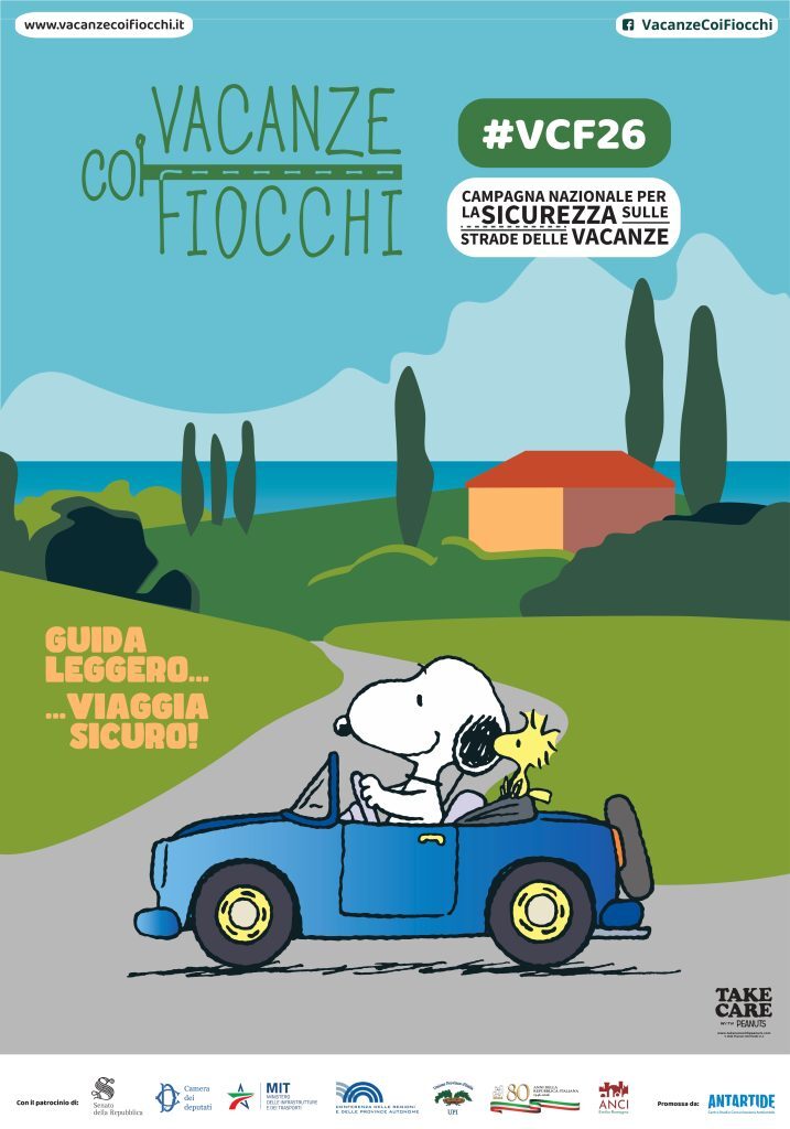 Manifesto della campagna 'Vacanze coi Fiocchi' 2026