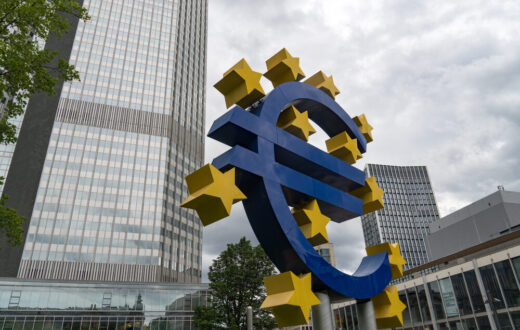 Grafico che rappresenta l'andamento dell'inflazione nell'area euro