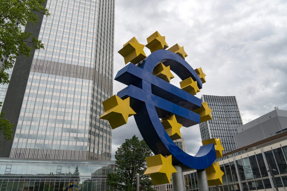 Grafico che rappresenta l'andamento dell'inflazione nell'area euro